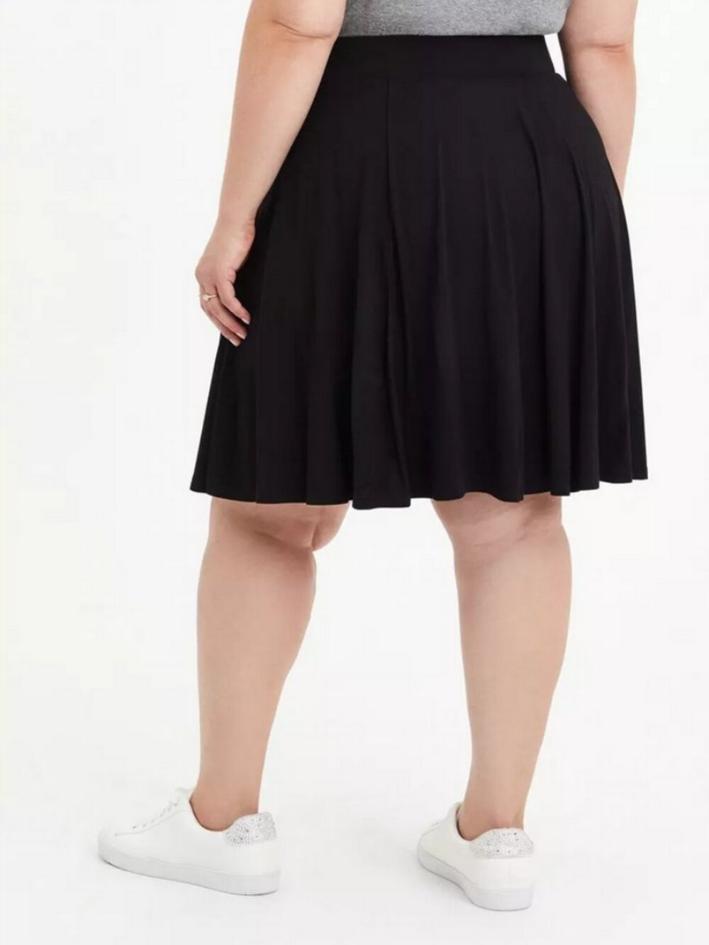 Torrid Super Soft Black Skort - Picture 2 of 5